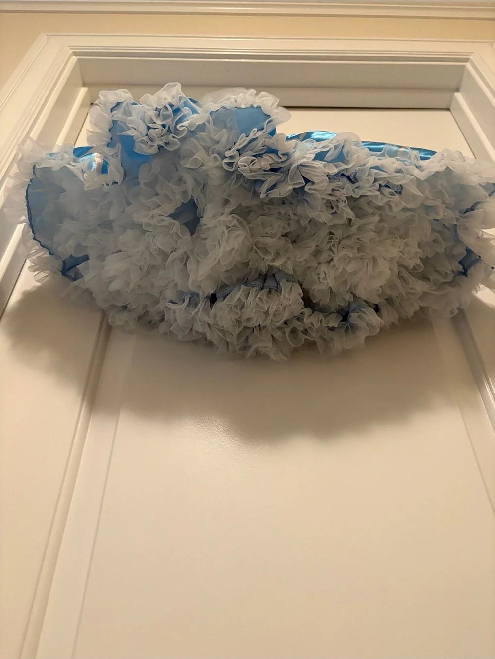 Disney Light Blue Ruffled Puffy Tulle Skirt